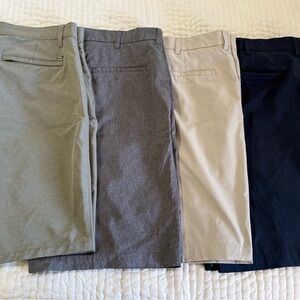 Men's Golf Shorts - Green, Gray, Beige, Navy